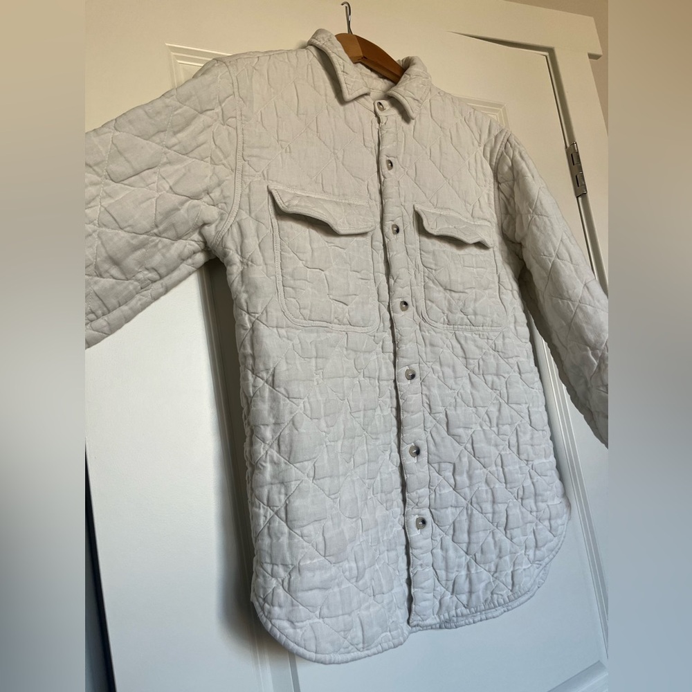 Matteo Los Angeles Quilted Linen Jacket